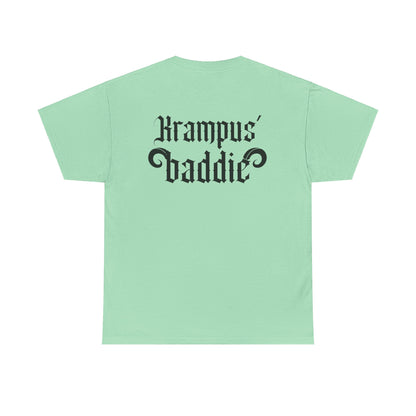 Krampus Baddie Safety Pink Tee