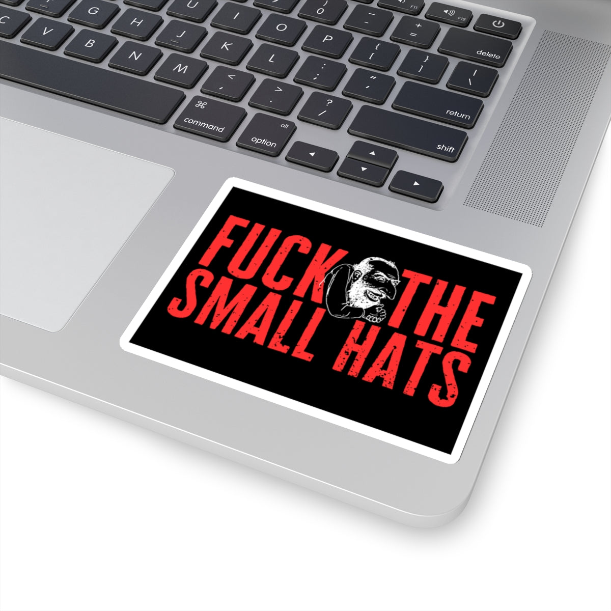 F*CK THE SMALL HATS Kiss-Cut Stickers ᚾ THE OFFBEAT RUNARS CO.