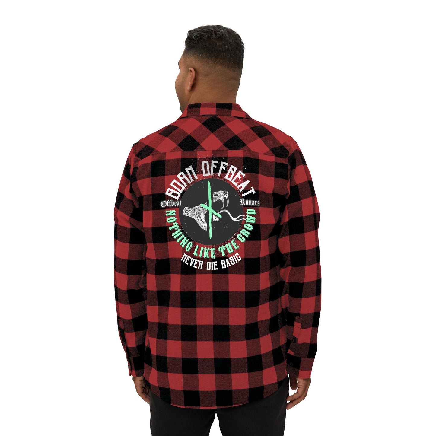 Born Offbeat Unisex Flannel Shirt