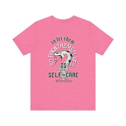 Self-Care ᚾ THE OFFBEAT RUNARS CO. Unisex Jersey Short Sleeve Tee