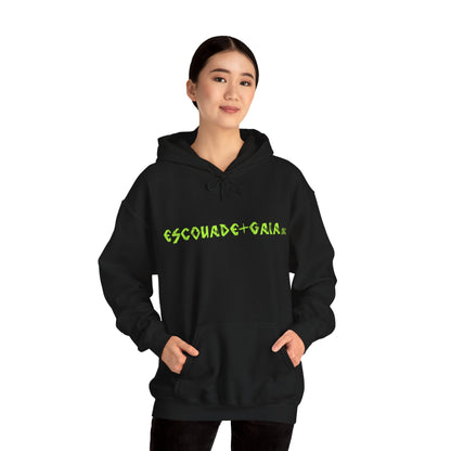 Escouade Gaia Original ᚾ THE OFFBEAT RUNARS CO. Unisex Heavy Blend™ Hooded Sweatshirt