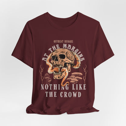 Nothing like the crowd ᚾ THE OFFBEAT RUNARS CO. Unisex Jersey Short Sleeve Tee