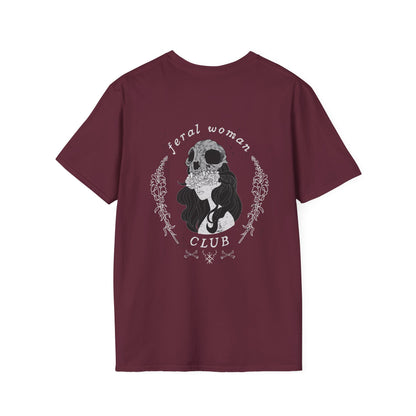 Feral girl club Unisex Softstyle T-Shirt