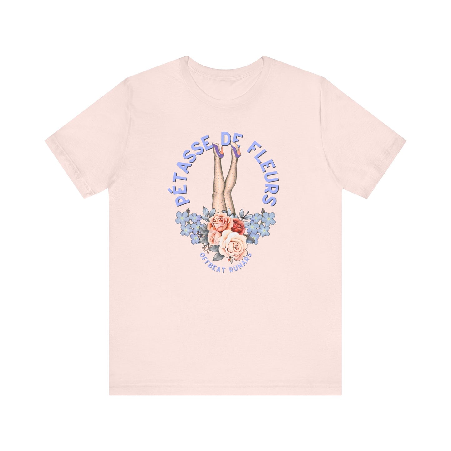 Pétasse de fleurs ᚾ THE OFFBEAT RUNARS Unisex Jersey Short Sleeve Tee