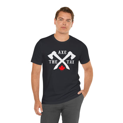 AXE THE TAX ᚾ THE OFFBEAT RUNARS CO. Unisex Jersey Short Sleeve Tee