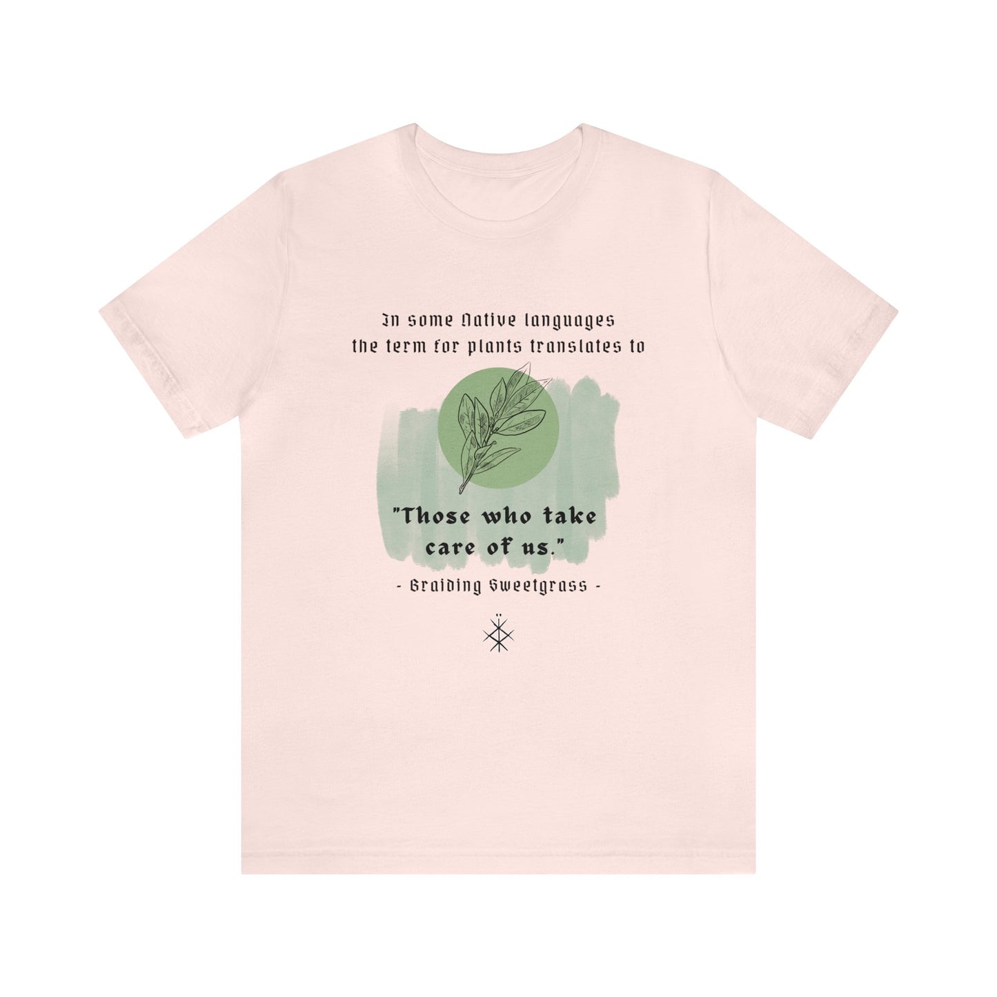 Those who take care of us ᚾ THE OFFBEAT RUNARS CO. Women's Jersey Short Sleeve Tee