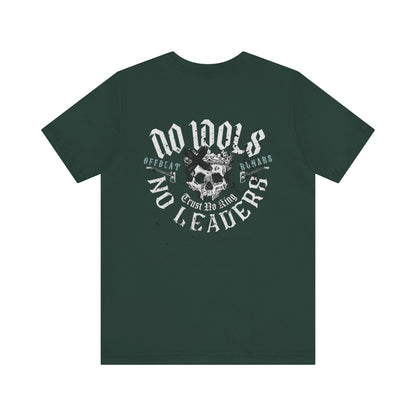 Sin ídolos ni líderes ᚾ THE OFFBEAT RUNARS CO. Camiseta de manga corta Unisex Jersey