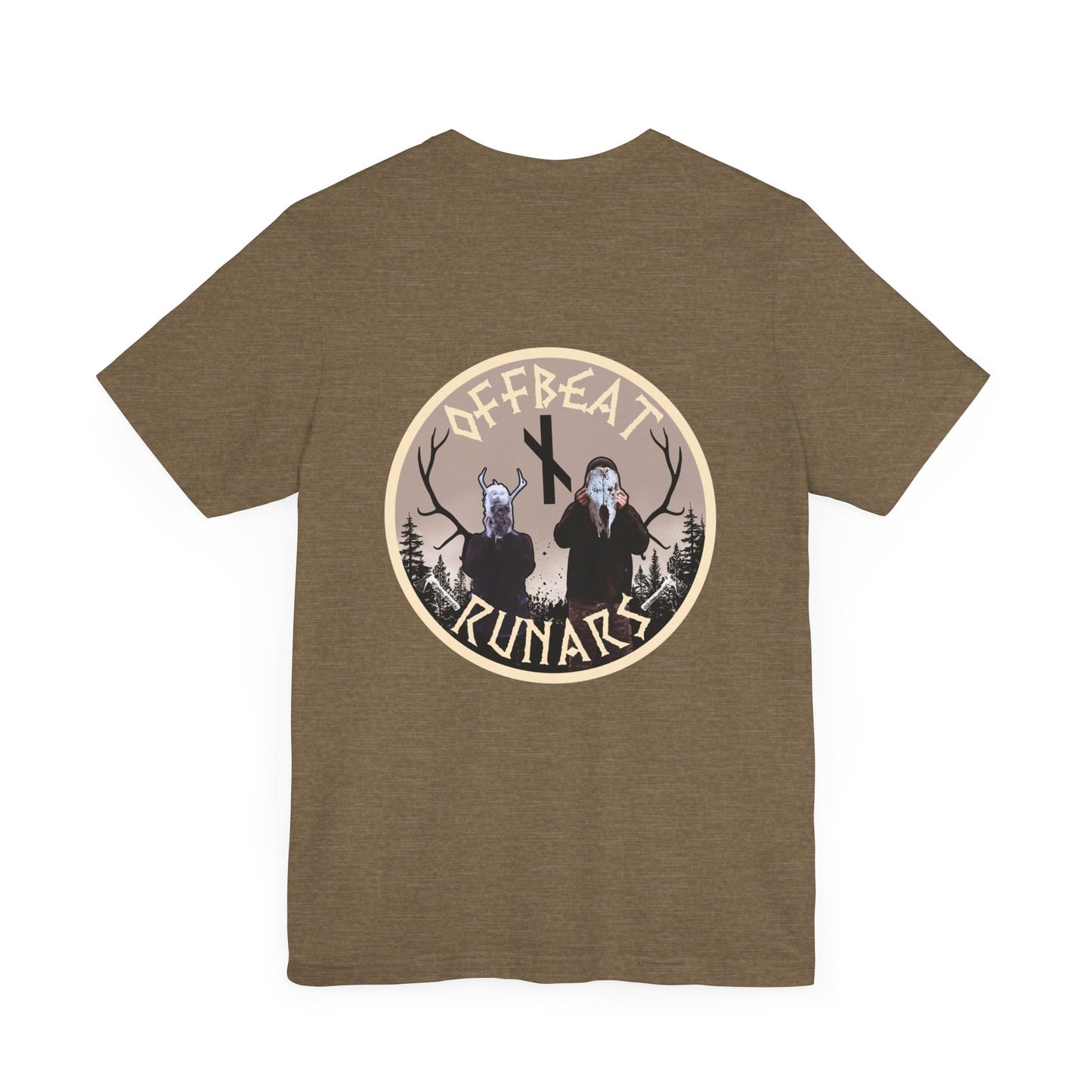 Born Offbeat Original ᚾ THE OFFBEAT RUNARS CO. Unisex Jersey Short Sleeve Tee