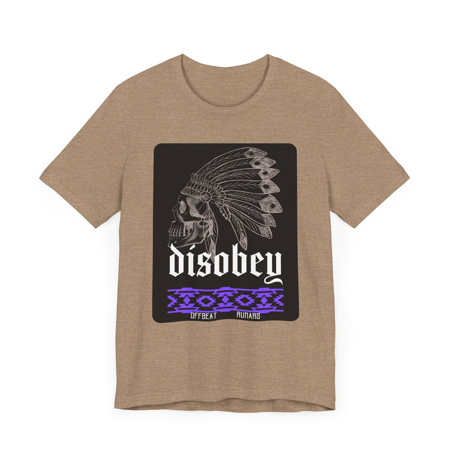 Disobey ᚾ THE OFFBEAT RUNARS CO. Unisex Jersey Short Sleeve Tee