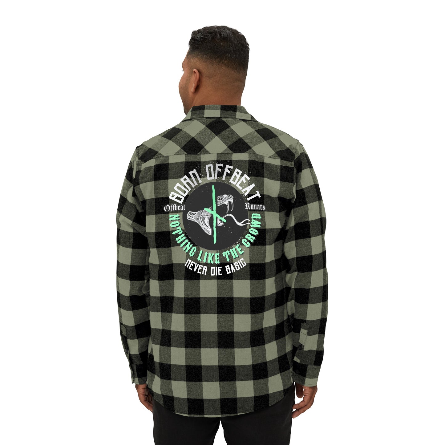 Born Offbeat Unisex Flannel Shirt