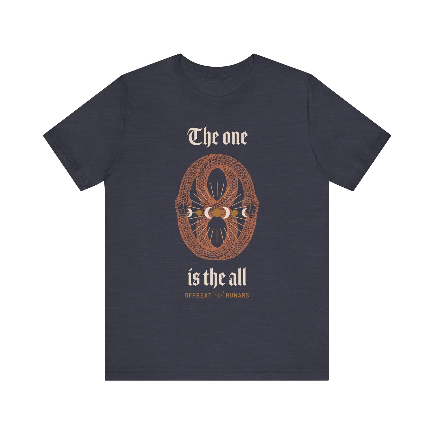 The one is the all ᚾ THE OFFBEAT RUNARS Unisex Jersey Short Sleeve Tee