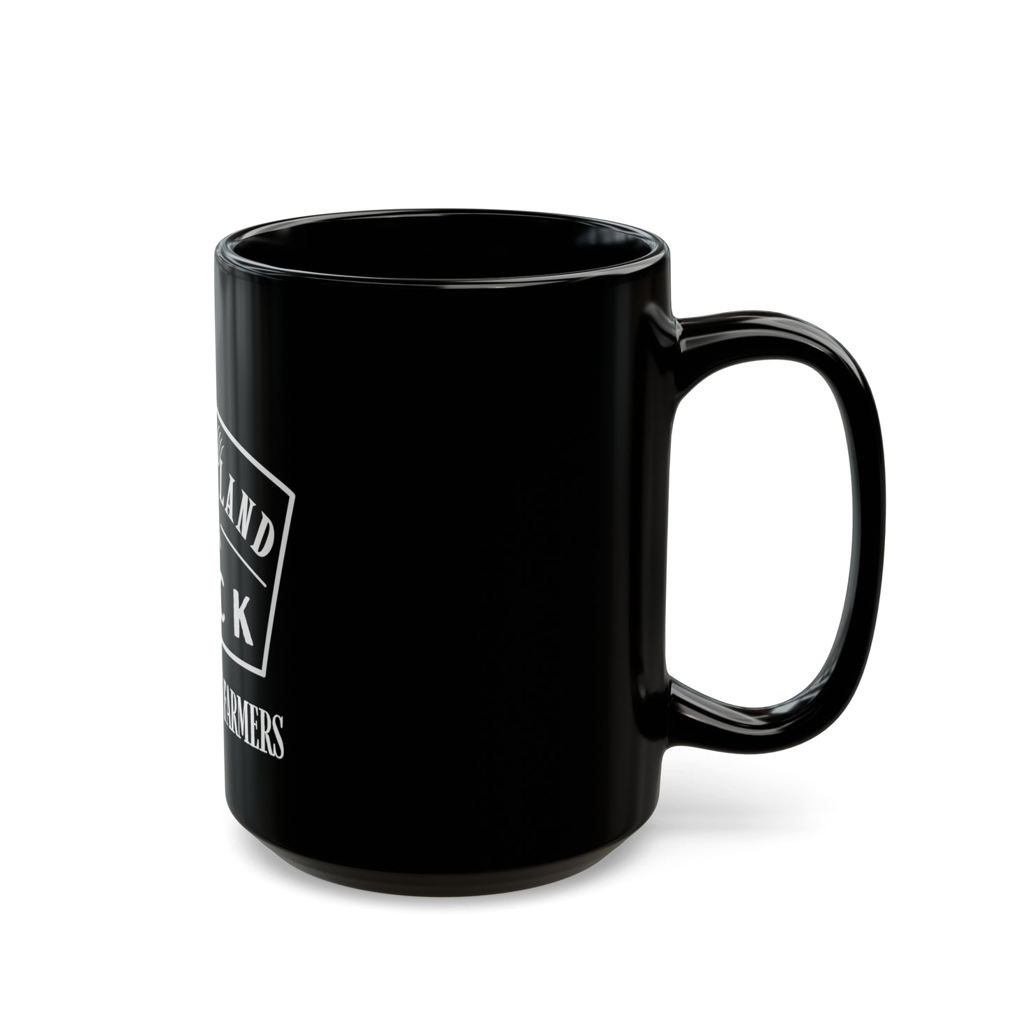 Farmland Back Black Mug 11 oz ᚾ THE OFFBEAT RUNARS Co.