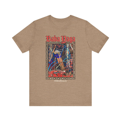 Baba Yaga ᚾ THE OFFBEAT RUNARS CO. Unisex Jersey Short Sleeve Tee