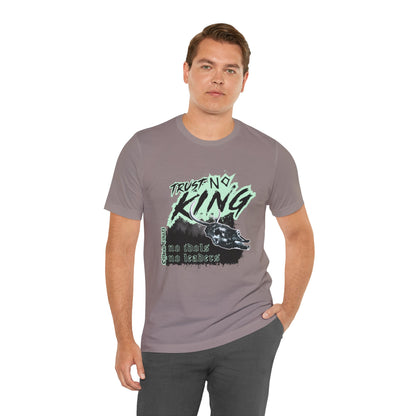 Trust No King ᚾ THE OFFBEAT RUNARS CO. Unisex Jersey Short Sleeve Tee