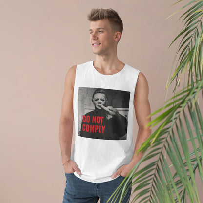 Do not comply Michael Myers Unisex Barnard Tank