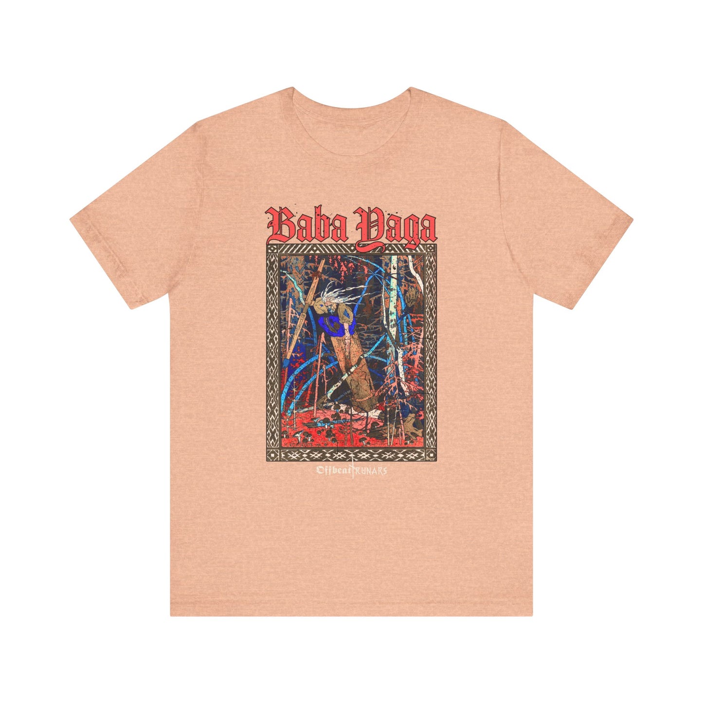 Baba Yaga ᚾ THE OFFBEAT RUNARS CO. Unisex Jersey Short Sleeve Tee