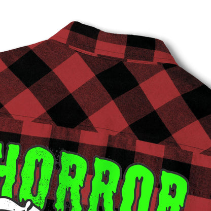 Horror Based Unisex Flannel Shirt