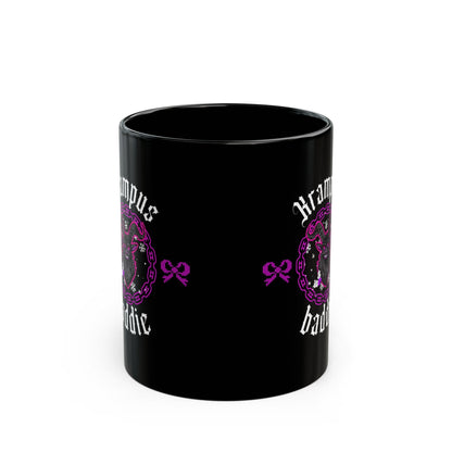 Krampus Baddie Black Mug