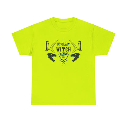 Wolf Witch Neon Pink Tee