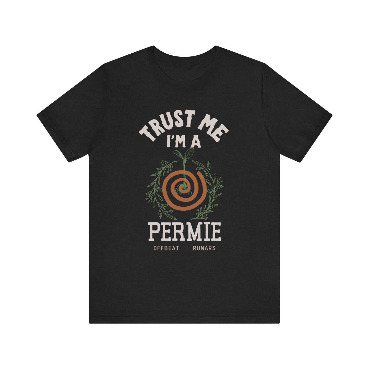 Trust me, I'm a permie ᚾ THE OFFBEAT RUNARS CO. Unisex Jersey Short Sleeve Tee