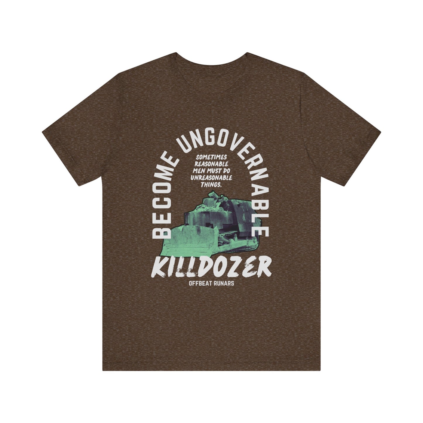 Killdozer ᚾ THE OFFBEAT RUNARS CO. Maillot unisexe à manches courtes Tee