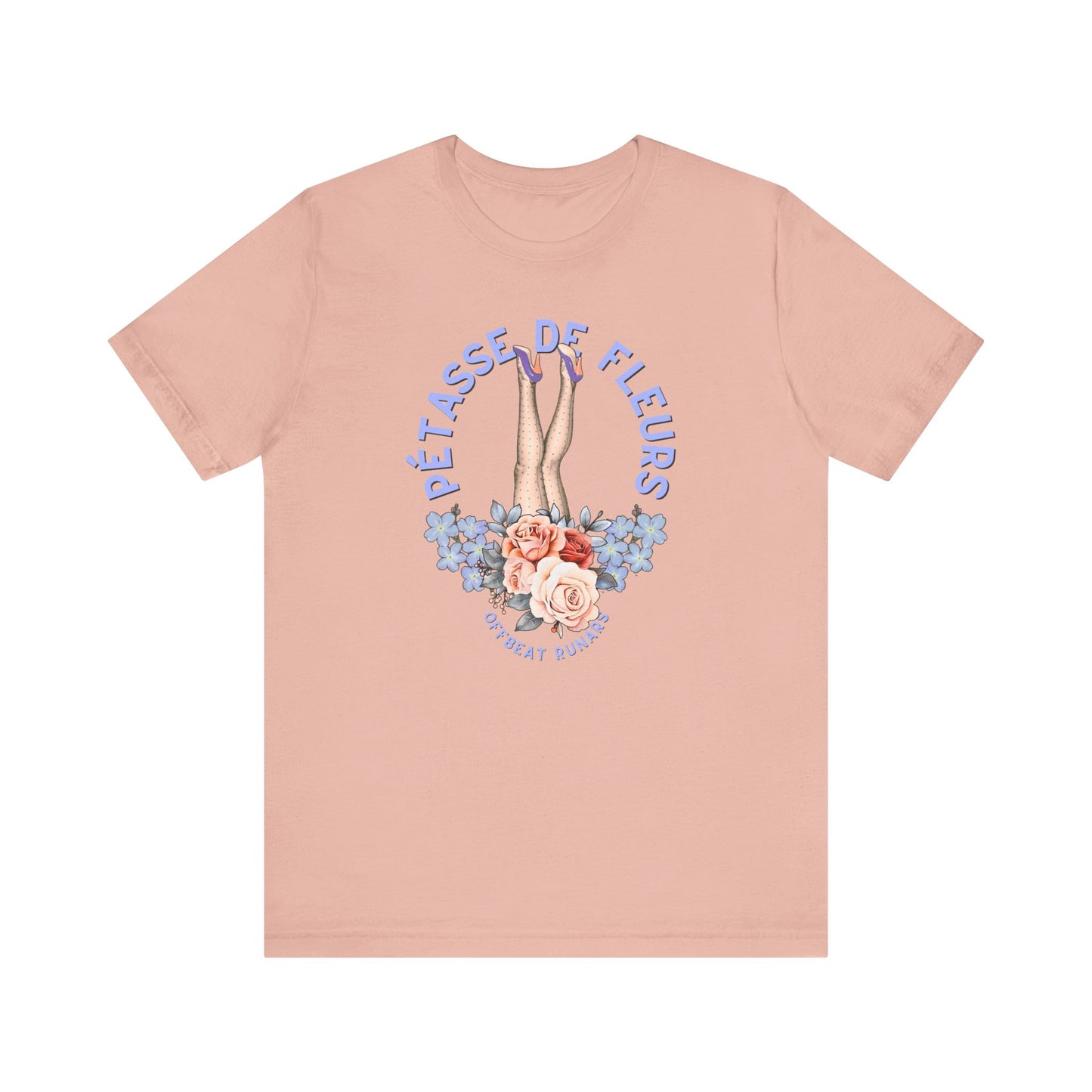 Pétasse de fleurs ᚾ THE OFFBEAT RUNARS Unisex Jersey Short Sleeve Tee