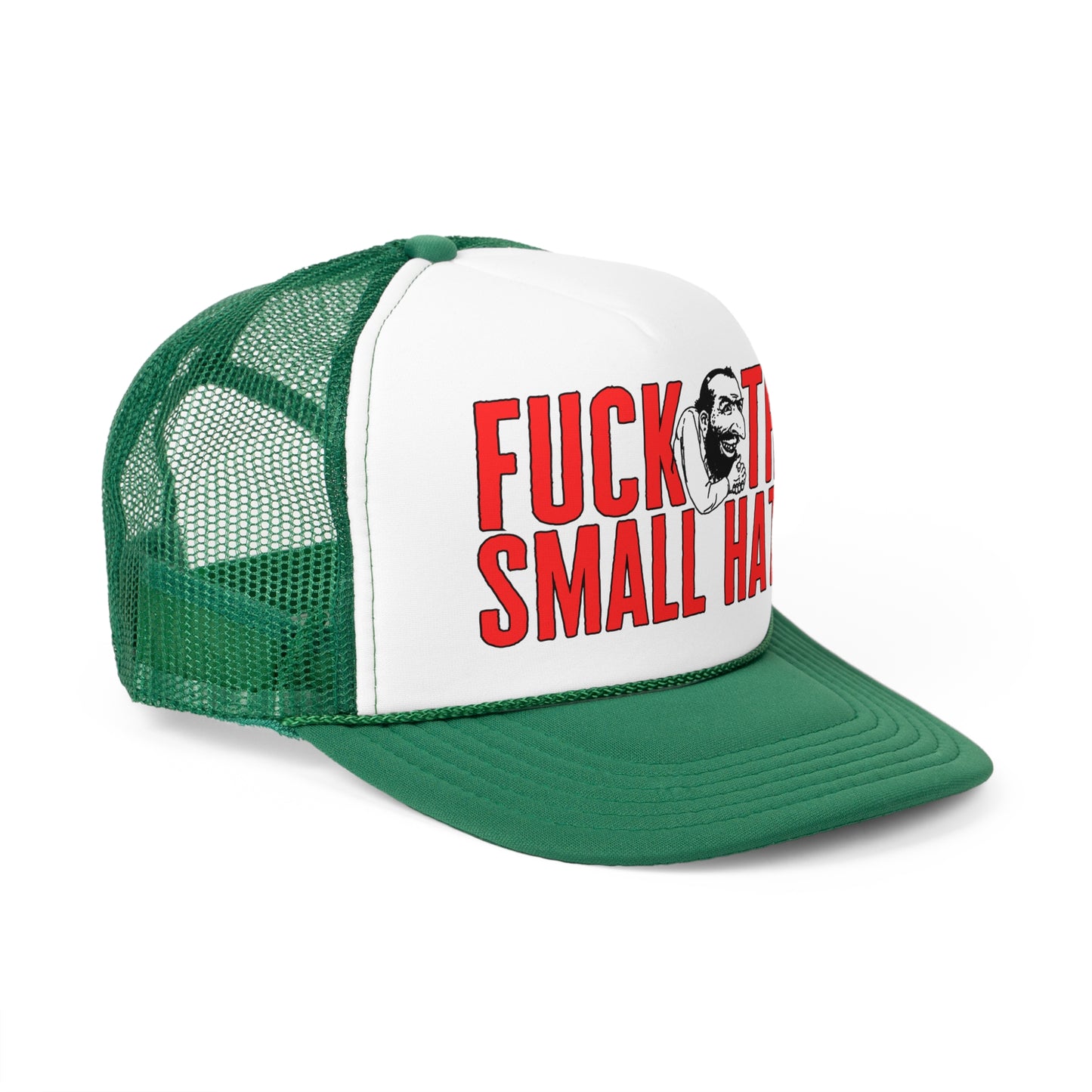 F*ck the small hats Trucker Caps ᚾ THE OFFBEAT RUNARS CO.