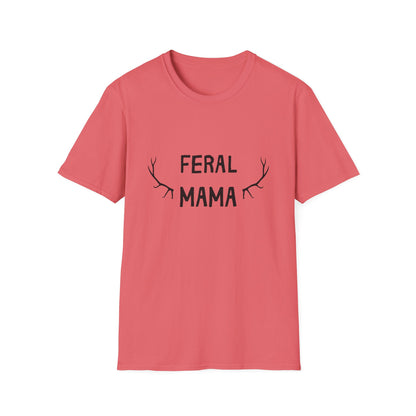 Feral Mama Unisex Softstyle T-Shirt