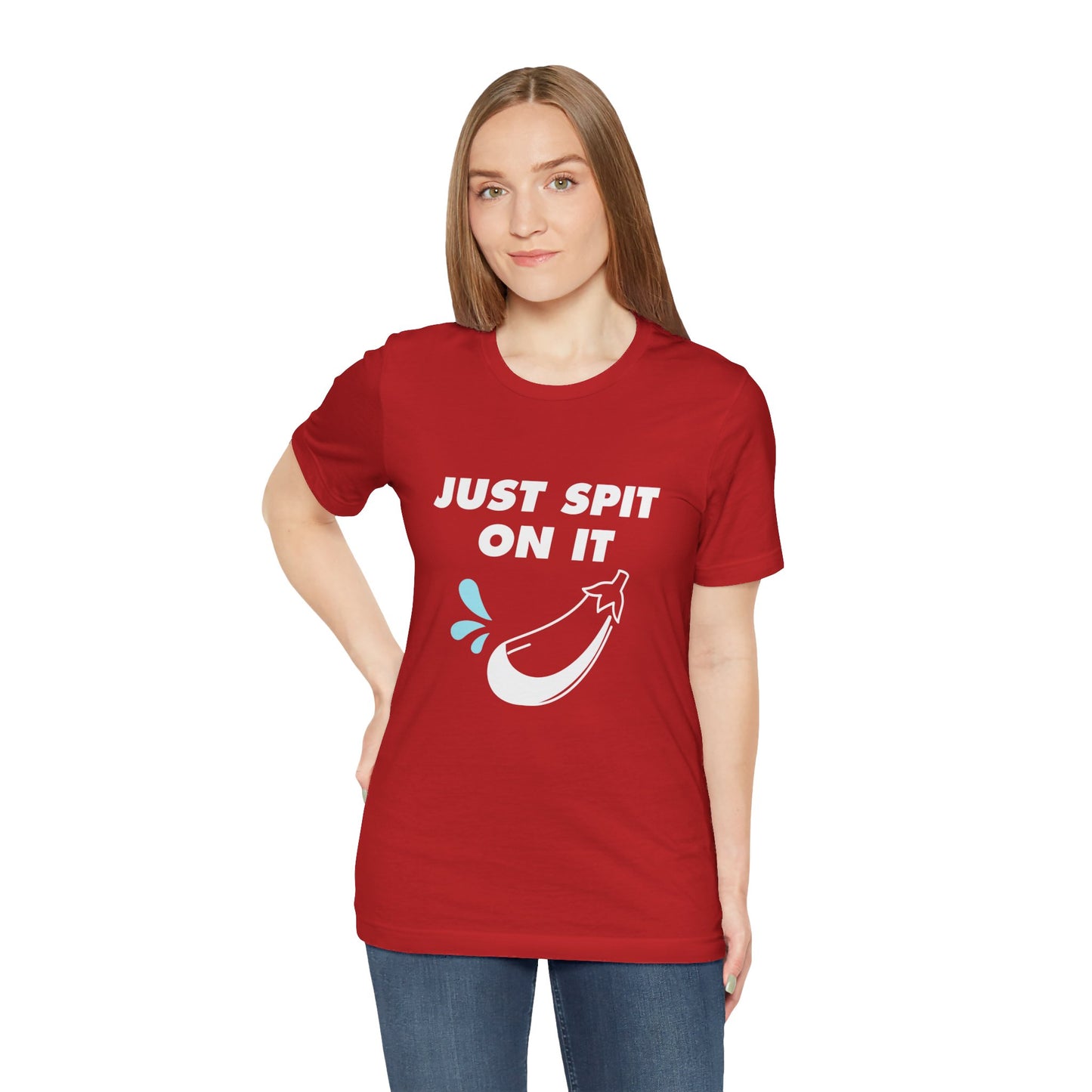 Just spit on it ᚾ THE OFFBEAT RUNARS CO. Unisex Jersey Short Sleeve Tee