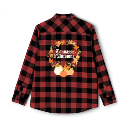 Connasse d'Automne Unisex Flannel Shirt