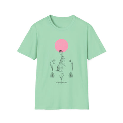 Under the pink moon Unisex Softstyle T-Shirt