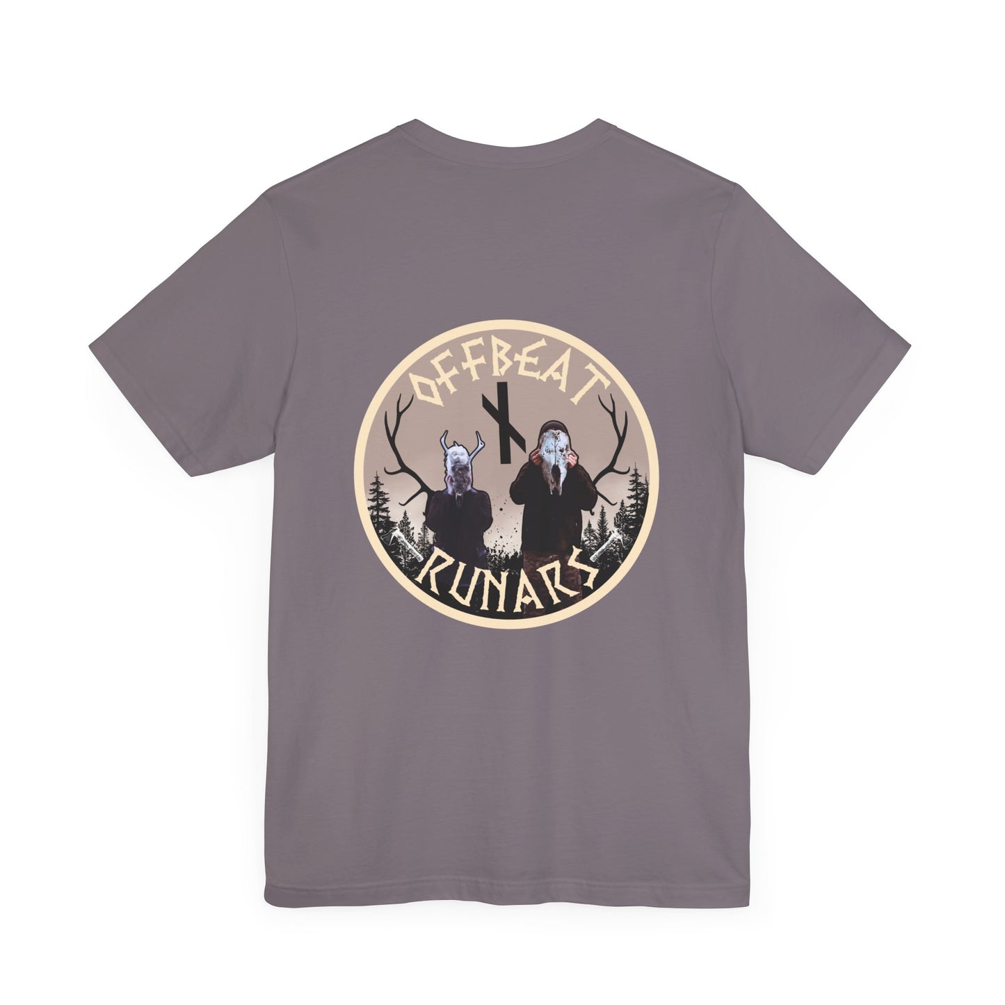 Born Offbeat Original ᚾ THE OFFBEAT RUNARS CO. Unisex Jersey Short Sleeve Tee