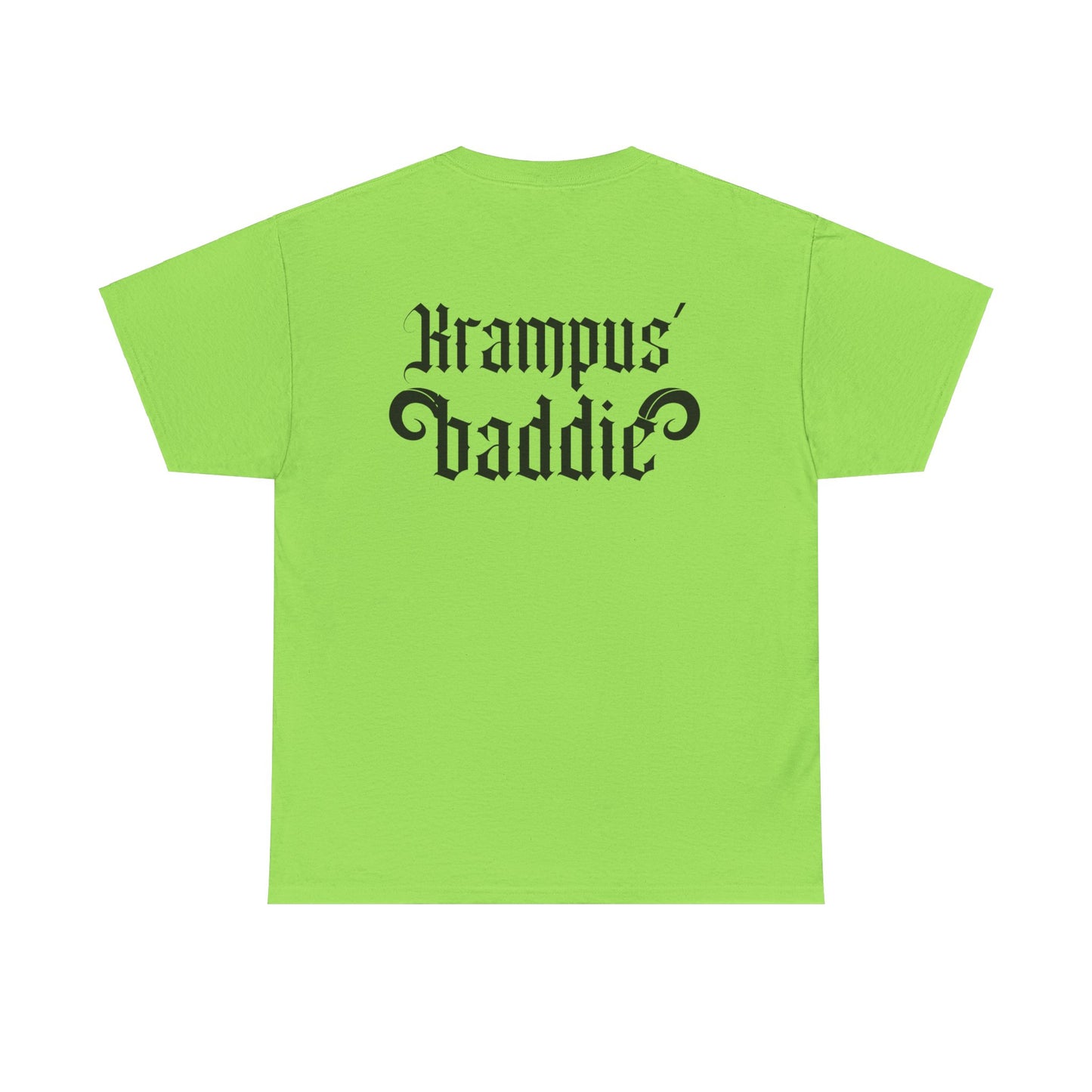 Krampus Baddie Safety Pink Tee