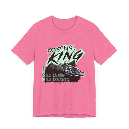 Trust No King ᚾ THE OFFBEAT RUNARS CO. Unisex Jersey Short Sleeve Tee