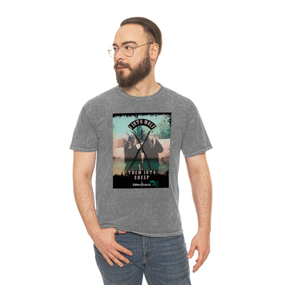 I into wolf Them into sheep Unisex Mineral Wash T-Shirt