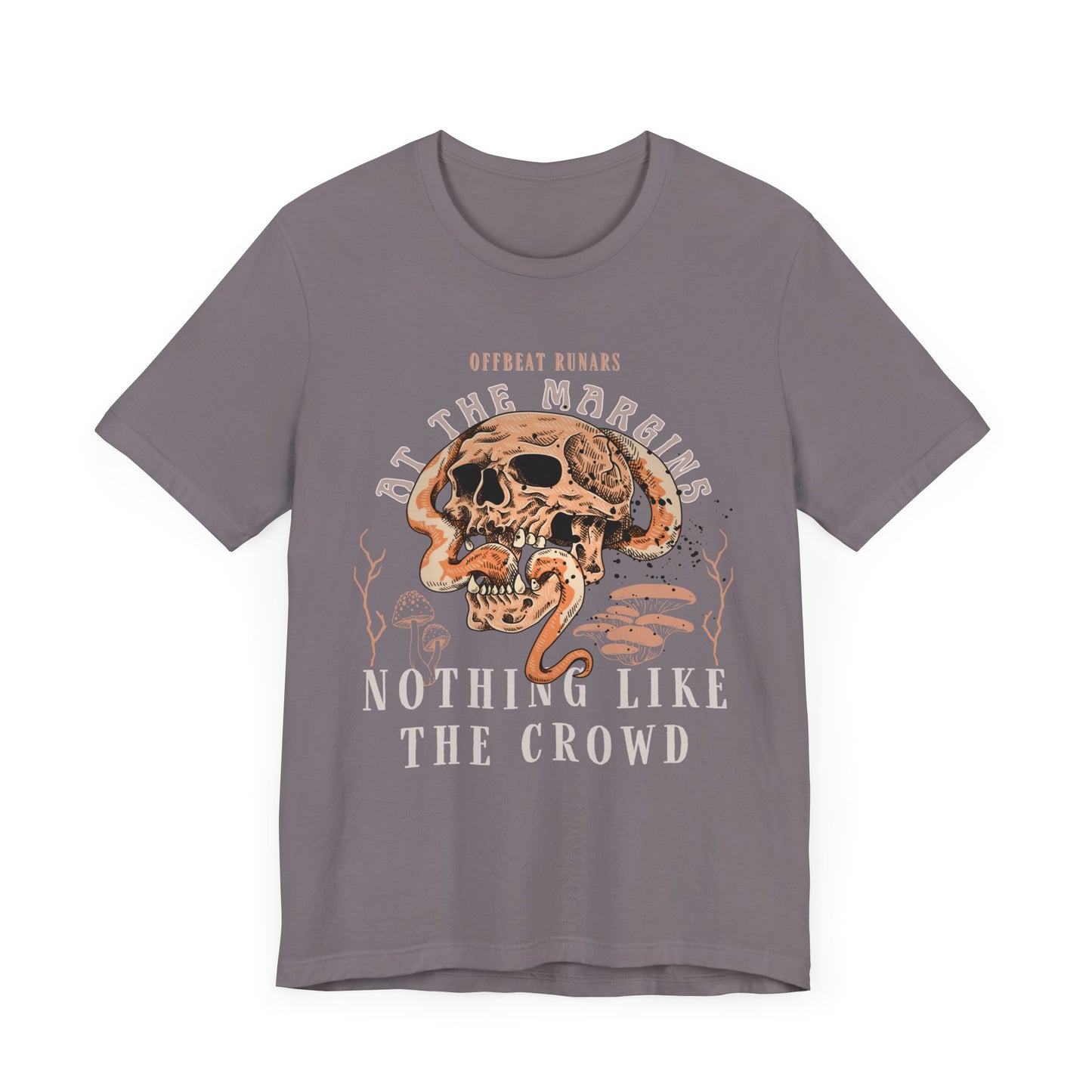 Nothing like the crowd ᚾ THE OFFBEAT RUNARS CO. Unisex Jersey Short Sleeve Tee