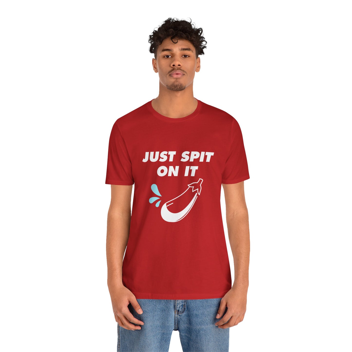 Just spit on it ᚾ THE OFFBEAT RUNARS CO. Unisex Jersey Short Sleeve Tee