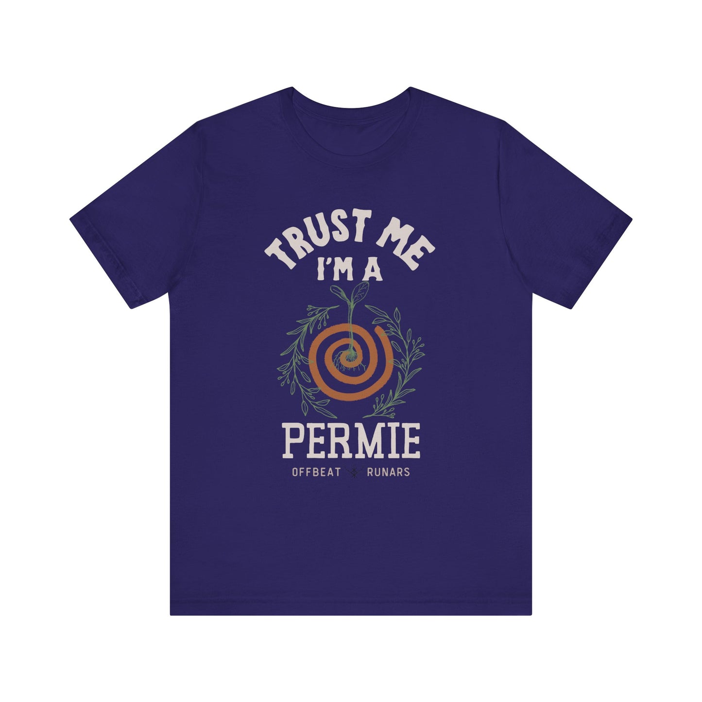 Trust me, I'm a permie ᚾ THE OFFBEAT RUNARS CO. Unisex Jersey Short Sleeve Tee