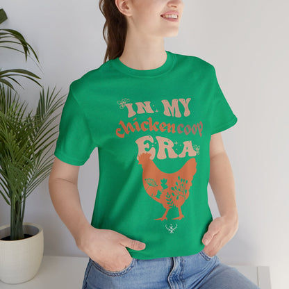 In my chicken coop era ᚾ THE OFFBEAT RUNARS CO. Unisex Jersey Short Sleeve Tee