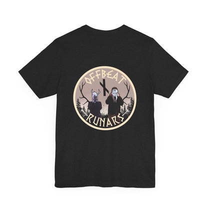 Born Offbeat Original ᚾ THE OFFBEAT RUNARS CO. Unisex Jersey Short Sleeve Tee