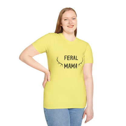 Feral Mama Unisex Softstyle T-Shirt