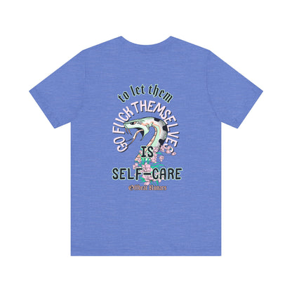 Self-Care ᚾ THE OFFBEAT RUNARS CO. Unisex Jersey Short Sleeve Tee