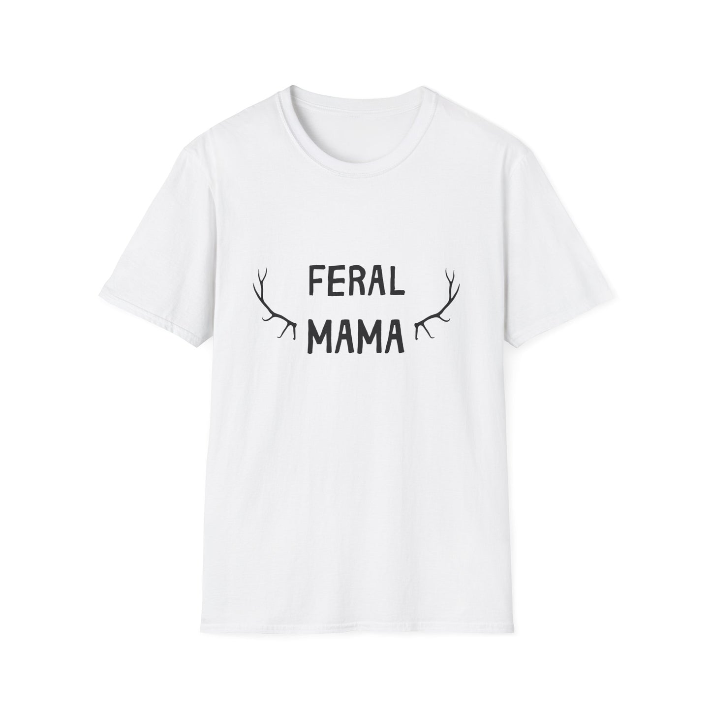 Feral Mama Unisex Softstyle T-Shirt