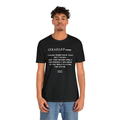 Israeled ᚾ THE OFFBEAT RUNARS CO. Camiseta de manga corta unisex Jersey