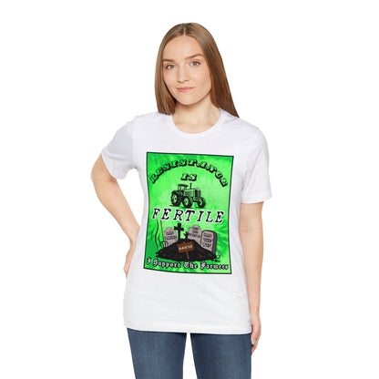 La resistencia es fértil ᚾ Apoyo a los agricultores ᚾ THE OFFBEAT RUNARS CO. ᚾ Camiseta de manga corta Unisex Jersey