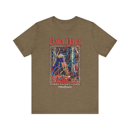 Baba Yaga ᚾ THE OFFBEAT RUNARS CO. Unisex Jersey Short Sleeve Tee