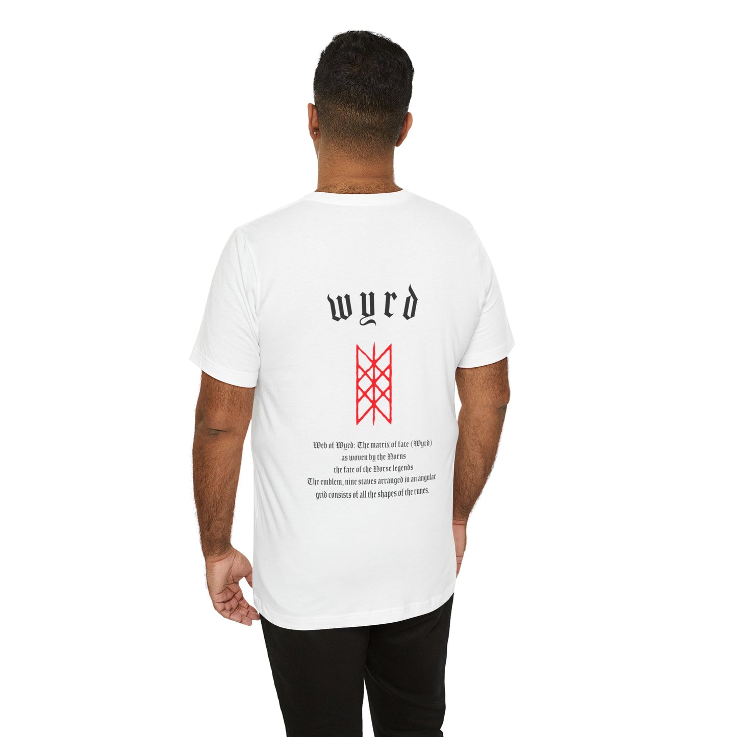 Wyrd ᚾ THE OFFBEAT RUNARS CO. Unisex Jersey Short Sleeve Tee