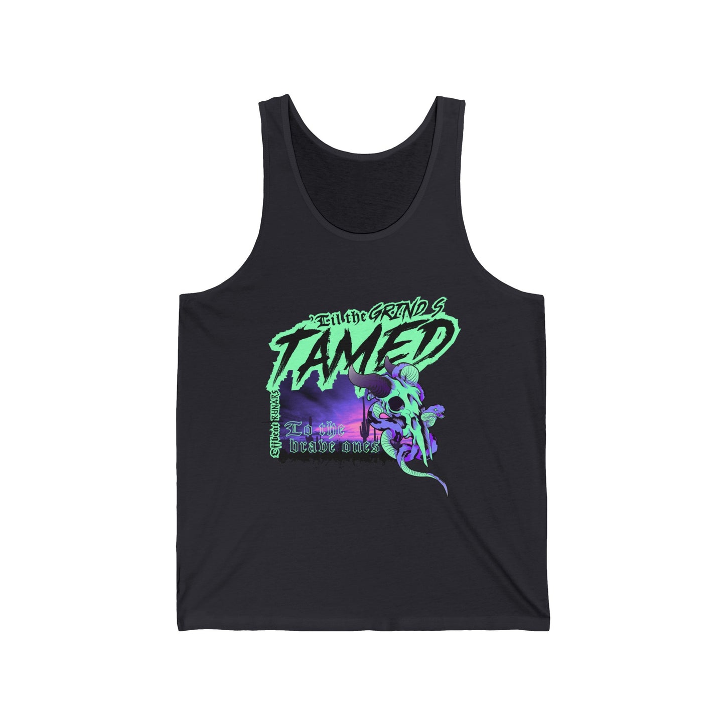 'Til the grind's tamed Unisex Jersey Tank