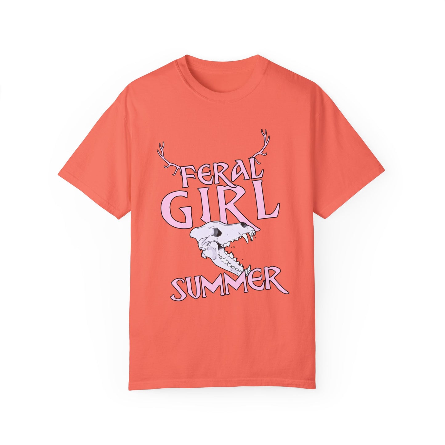 Feral Girl Summer THE OFFBEAT RUNARS CO. Unisex Garment-Dyed T-shirt