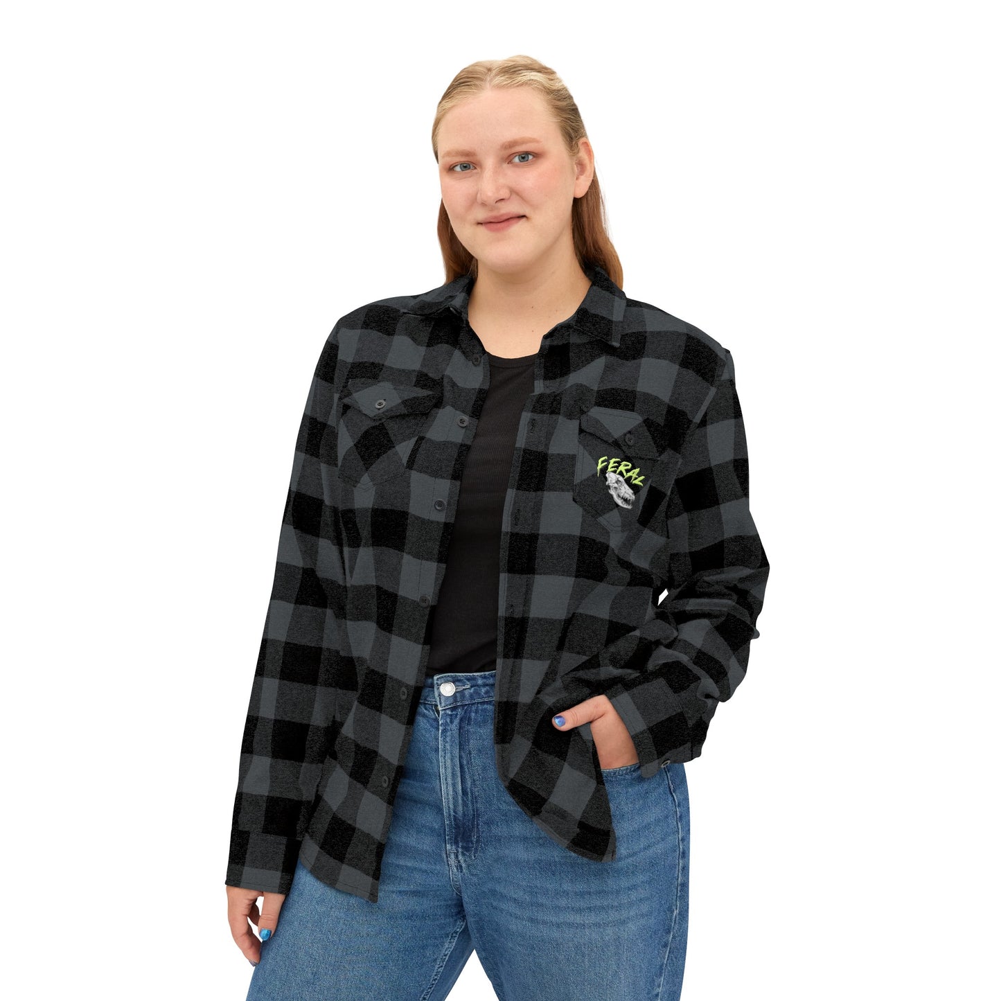 Feral Unisex Flannel Shirt